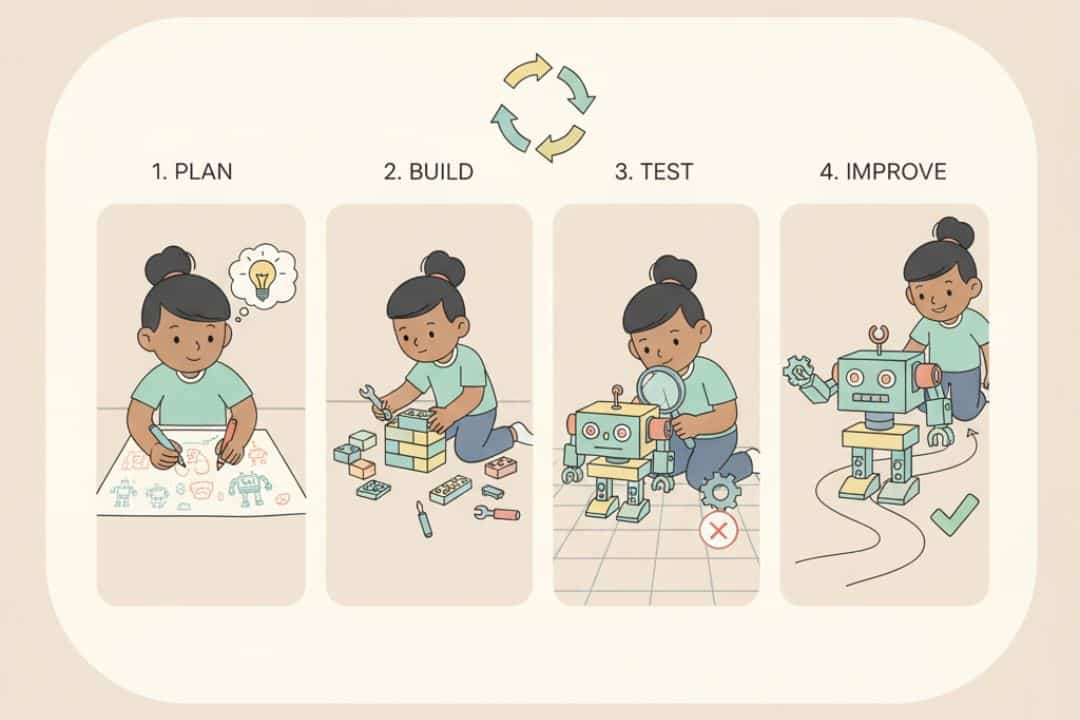 From Blueprints to Bots The Step by Step Design Process Kids Enjoy